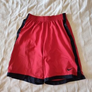 Men's Nike red basketball shorts